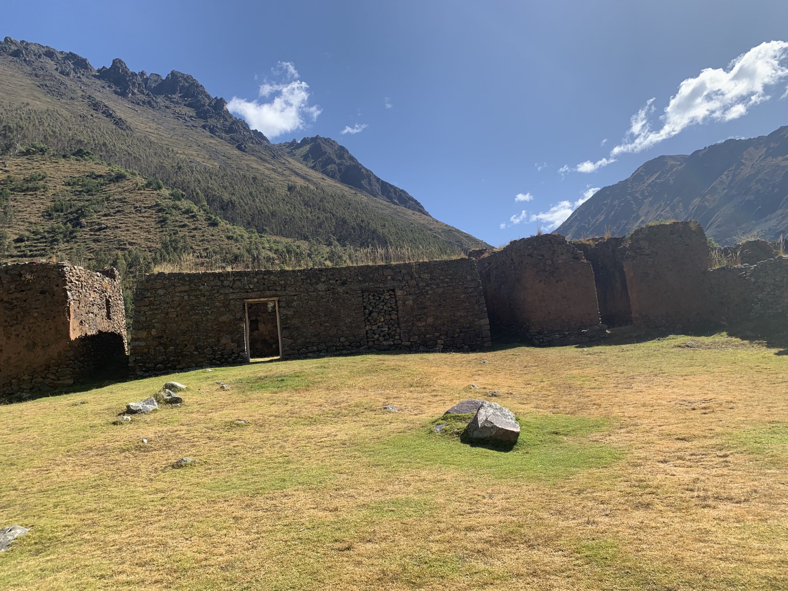 Ascent through Patacancha Valley